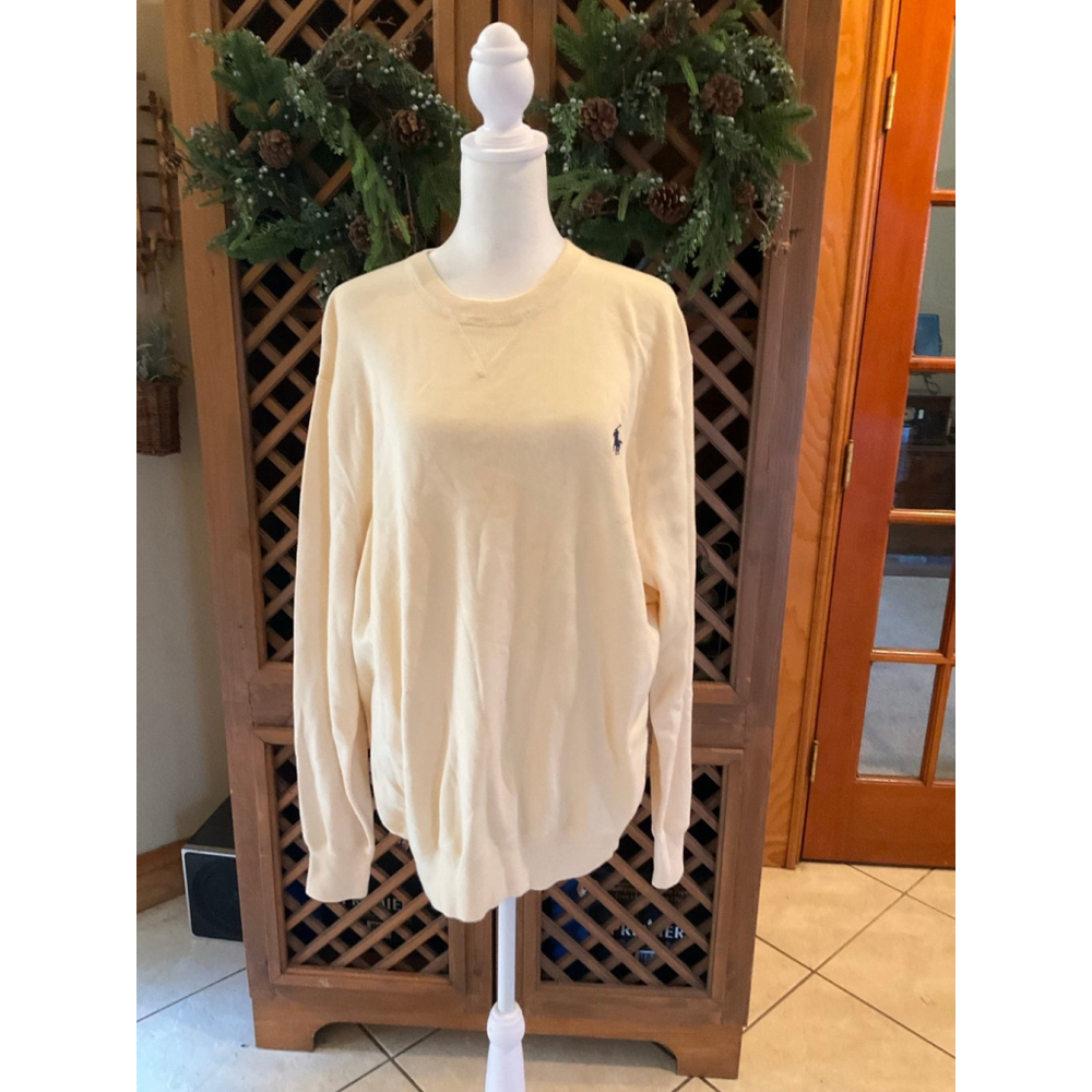 NWT Polo Ralph Lauren Preppy Capsule Crewneck Sweater XL Classic